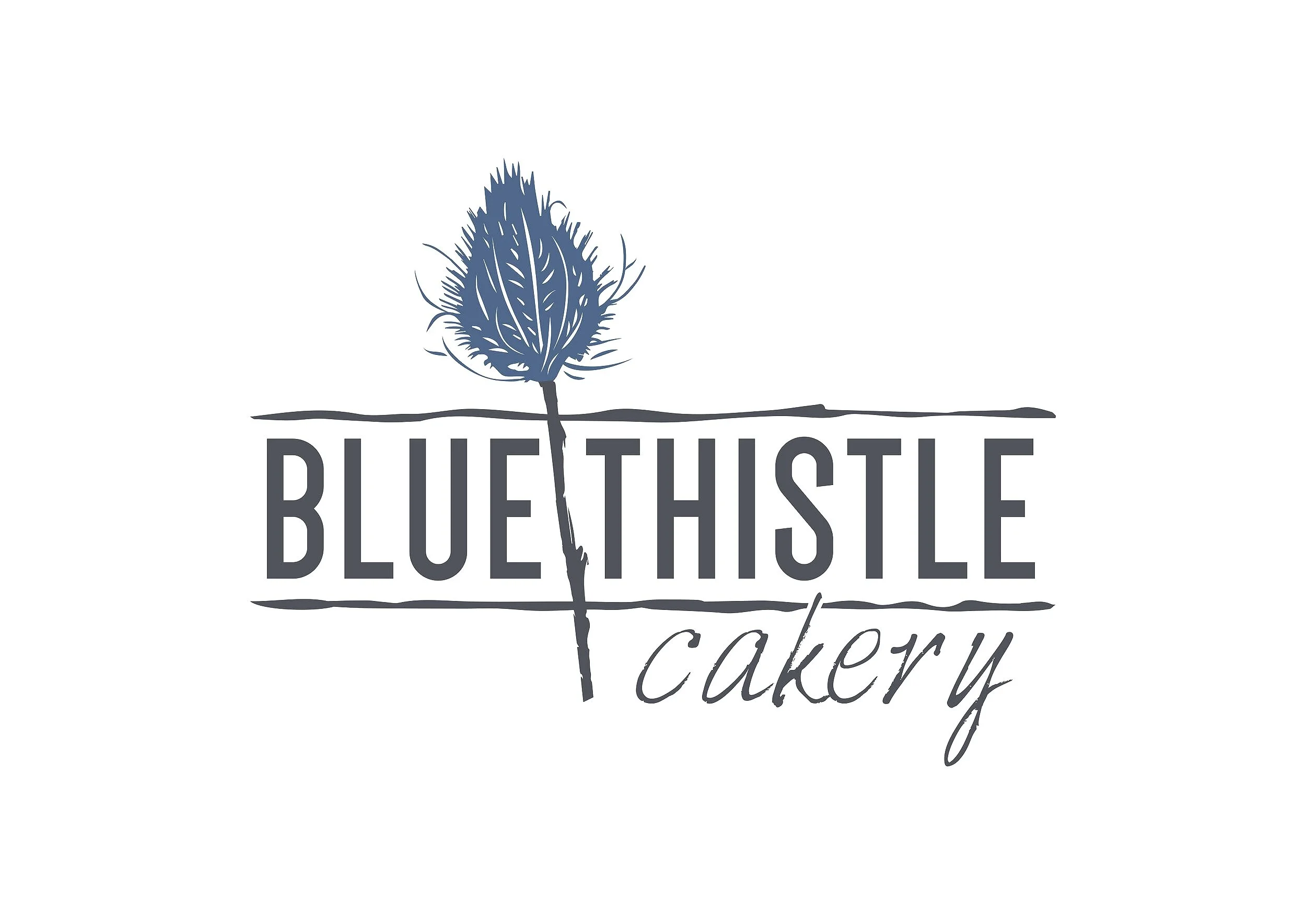 Blue Thistle - Kansas City Wedding Cakes